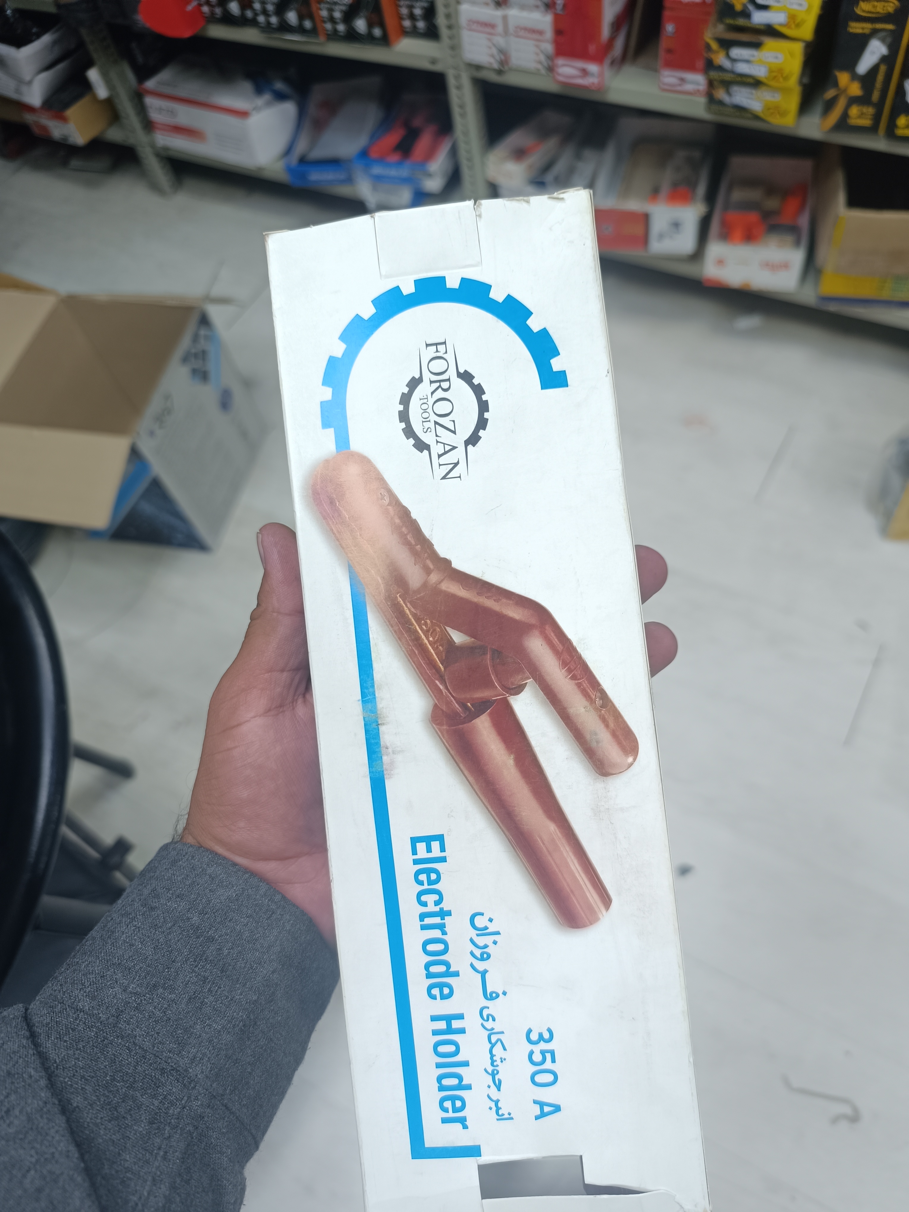 انبر جوشکاری فروزان ۳۵۰ آمپر